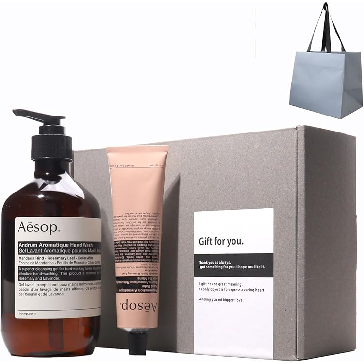 【箱付き】イソップ　ハンドバーム　ハンドソープ Amazon.co.jp: [ギフトボックス付き] Aesop イソップ ギフト